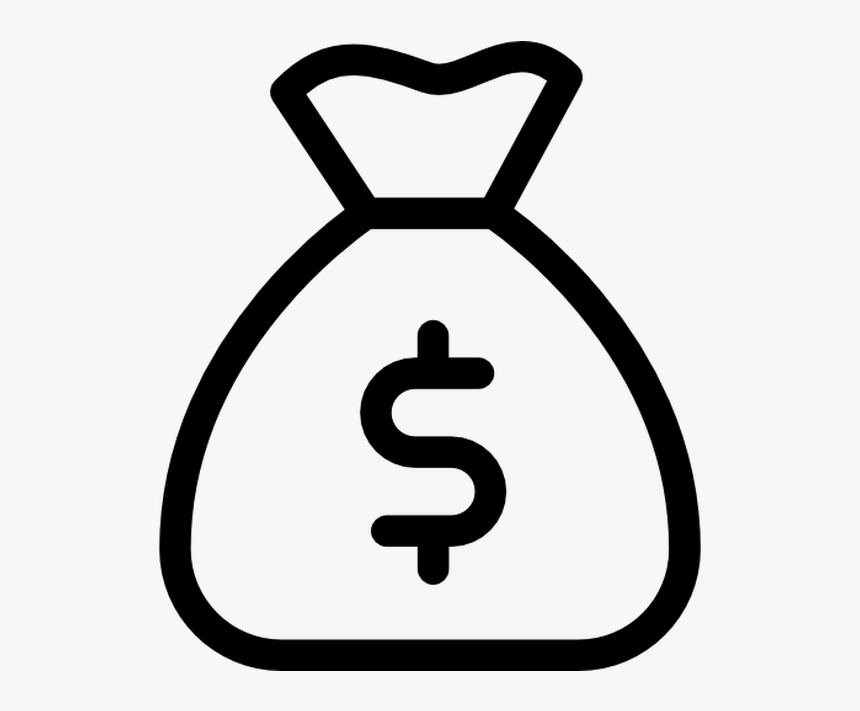 Money Bag Free Vector Icon Designed By Gregor Cresnar - Money Bag Icon Free, HD Png Download, Free Download