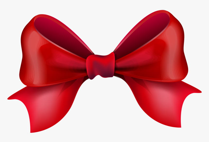 Transparent Red Bow Tie Clipart - Cartoon Red Bow Png, Png Download, Free Download