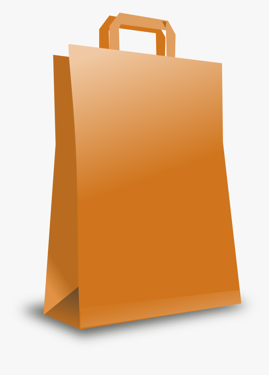 Carton Bag Clip Arts - Bag Carton, HD Png Download, Free Download