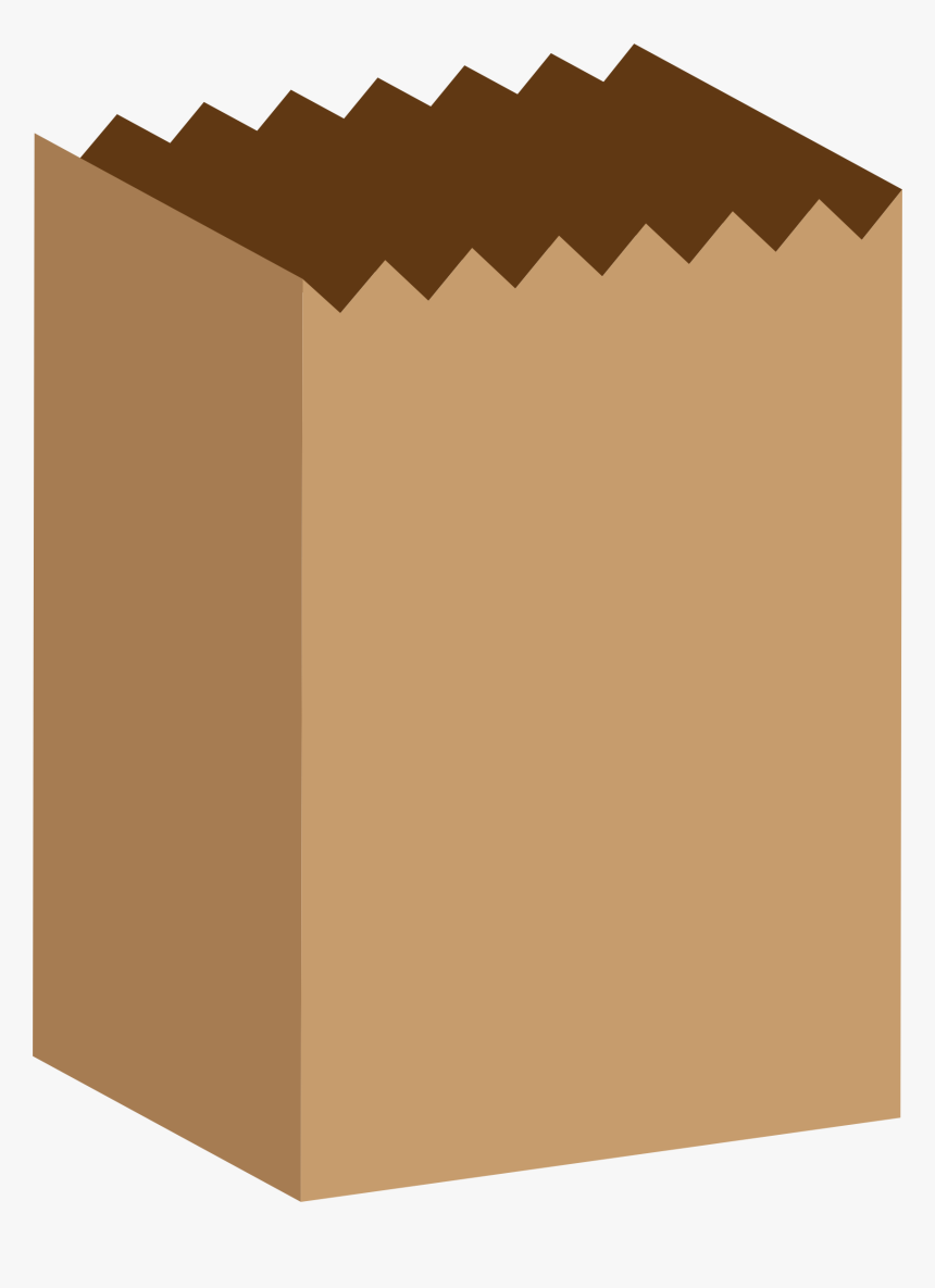 Clipart - Paper Bag Clipart, HD Png Download, Free Download