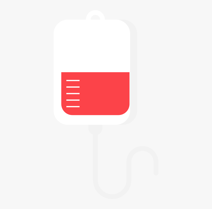 Intravenous Bag Flat Icon Vector - Sign, HD Png Download, Free Download