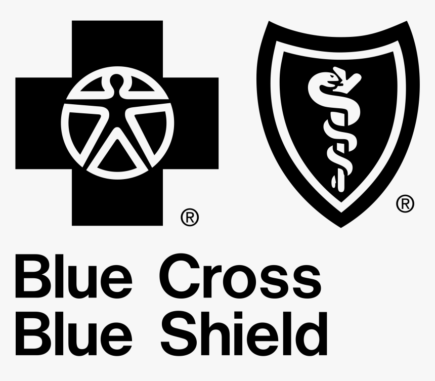 Blue Cross Blue Shield Logo Png Transparent - Blue Cross Blue Shield Logo White, Png Download, Free Download