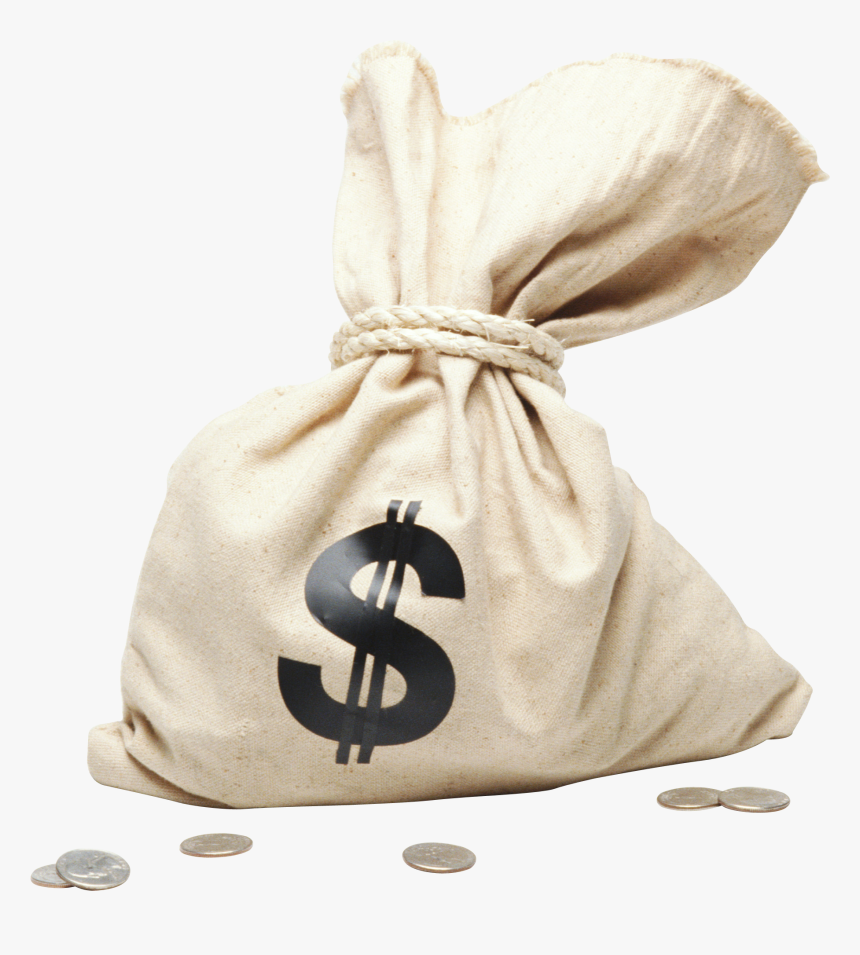 Transparent Money Bag Clipart - Bag Of Money Png, Png Download, Free Download