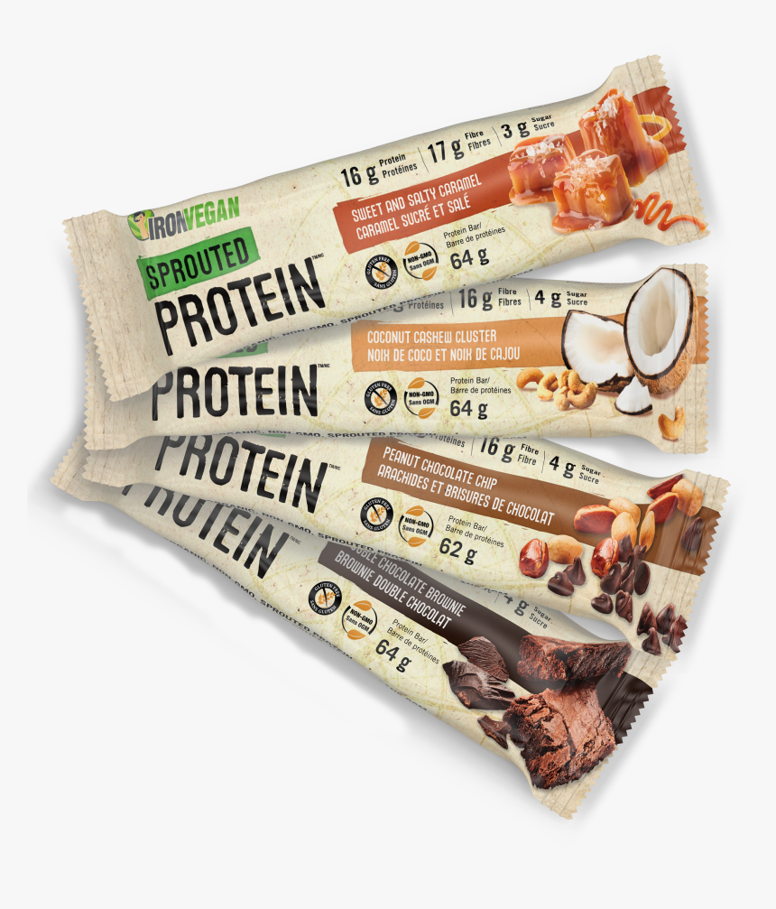 Transparent Iron Bar Png - Iron Vegan Sprouted Protein Bars, Png Download, Free Download