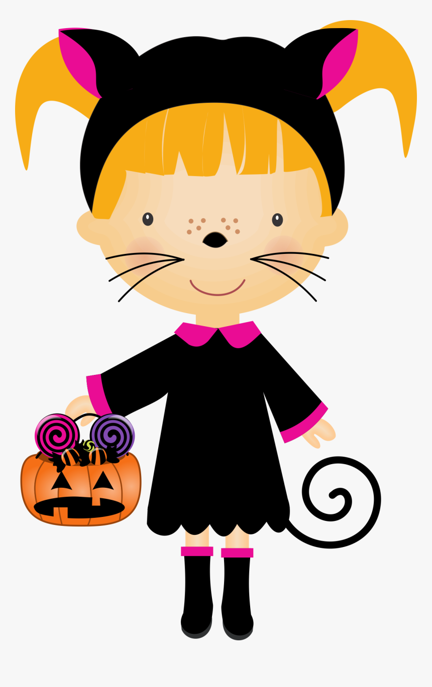 Pin By Kimberly Frances - Transparent Background Cute Halloween Clipart, HD Png Download, Free Download