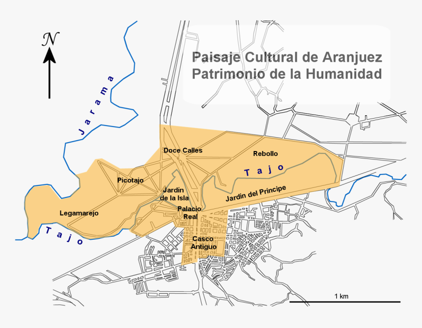 Aranjuez Paisaje Cultural - Paisaje Cultural De Aranjuez, HD Png Download, Free Download