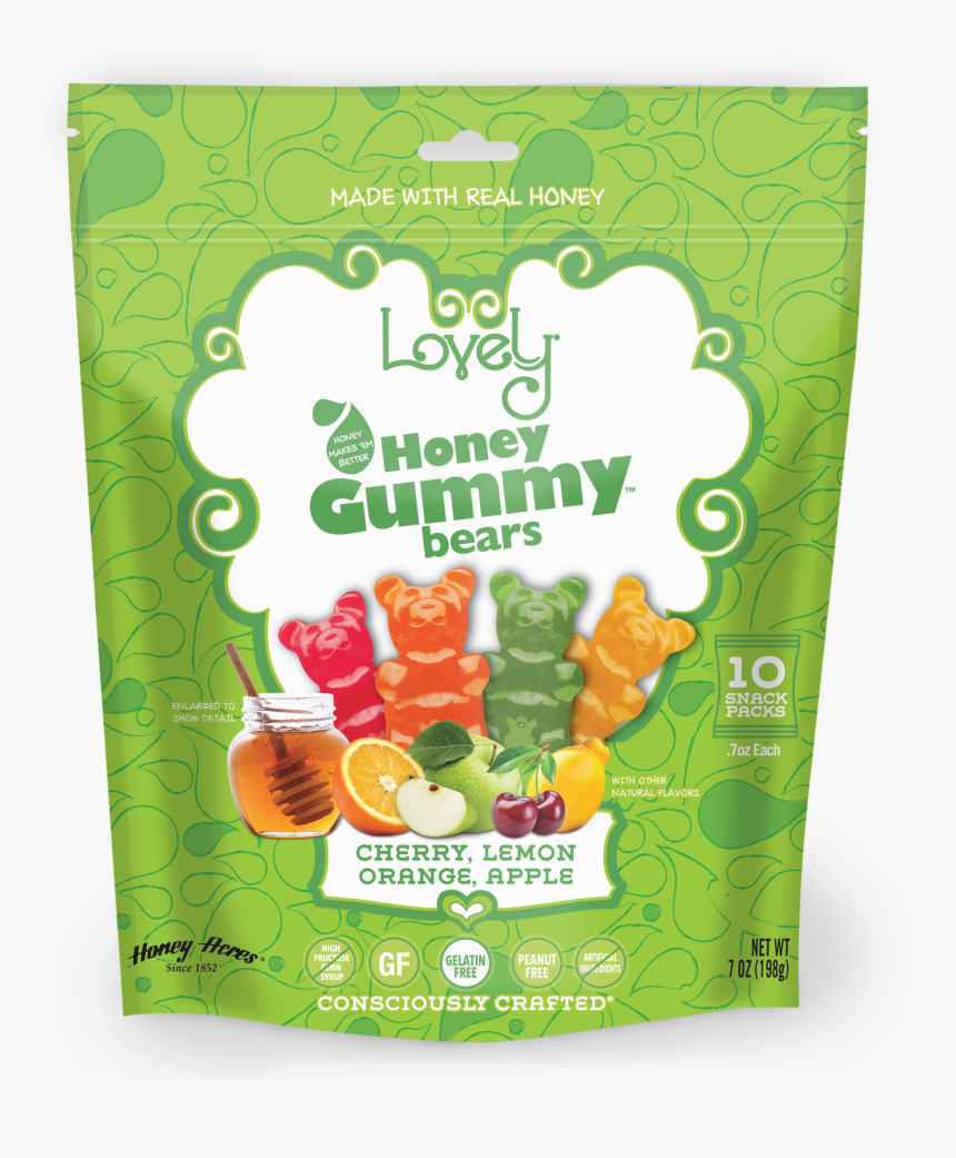Lovely Honey Gummy Bears, HD Png Download, Free Download