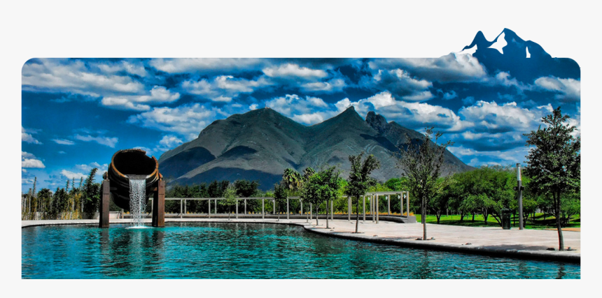 - Un - 86 - A Panorama Of The Area - Cerro De La Silla Monterrey, HD Png Download, Free Download