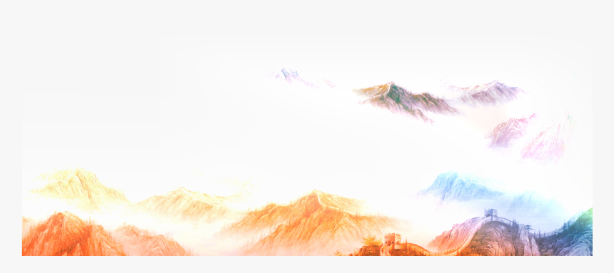 Lavado De Tinta De Color Y Paisaje - Summit, HD Png Download, Free Download