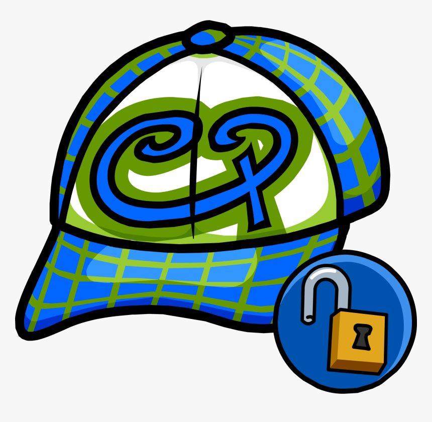 Club Penguin Wiki - Green Cap Club Penguin, HD Png Download, Free Download