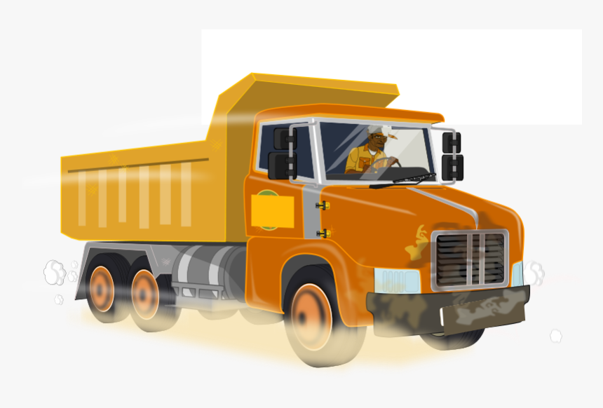 Transparent Dump Truck Clip Art - Camiones De Construcción Png, Png Download, Free Download