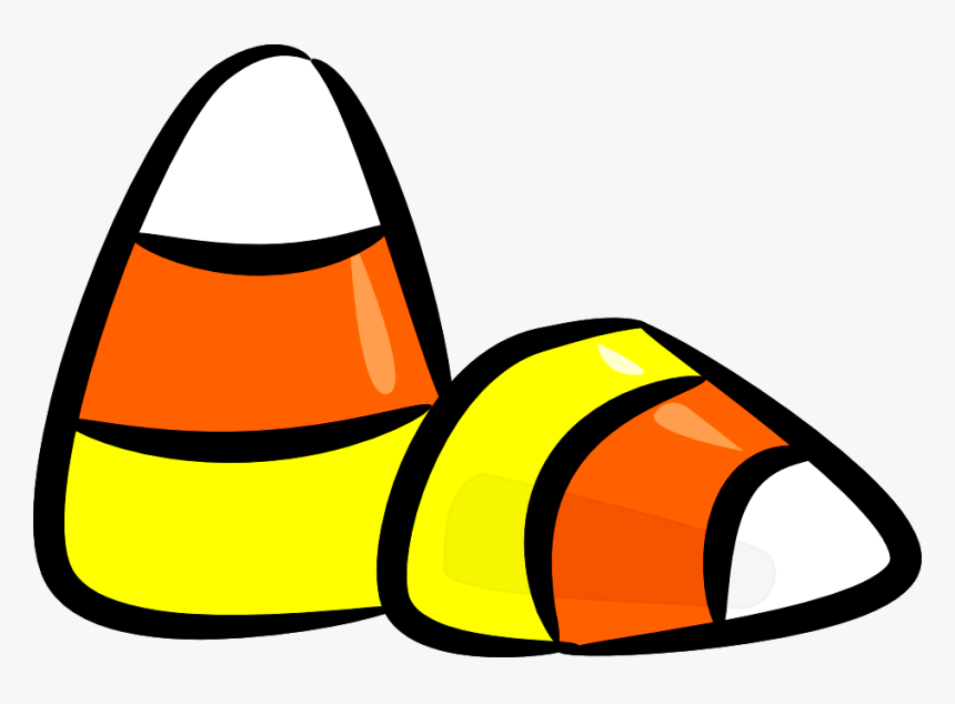 Candy Corn Halloween Clip Art - Clip Art Halloween Candy, HD Png Download, Free Download