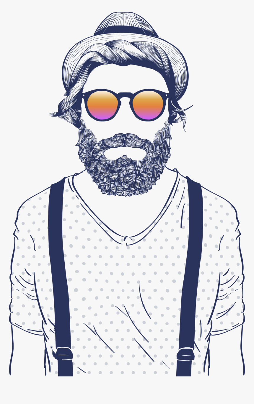 Photography Glasses Illustration Foreign Hipster Artwork - Hipster Illustrations Transparent Background, HD Png Download, Free Download