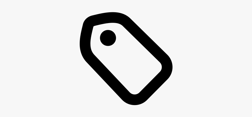 Free Tag Icon Png Vector - Tag Icon White Png, Transparent Png, Free Download