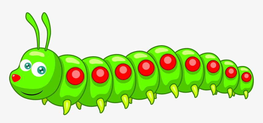 Butterfly,larva,food - Clipart Picture Of Caterpillar, HD Png Download, Free Download