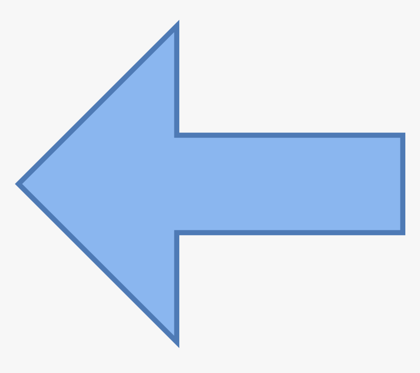 Arrow Pointing Left Icon - Flecha En Hacia La Izquierda, HD Png Download, Free Download