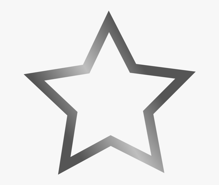 Outlined Star Icon Png Clip Arts Transparent Png , - Star Icon Png Transparent, Png Download, Free Download