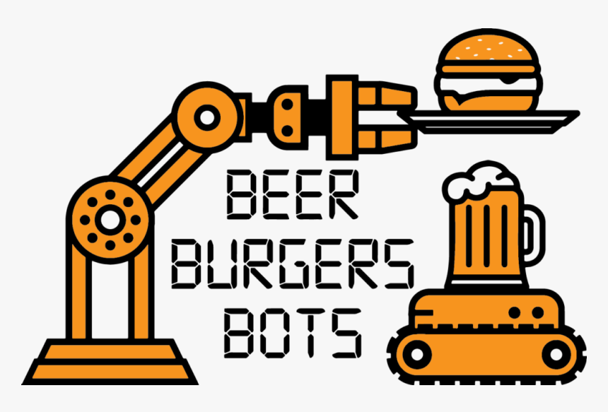 Beer, Burgers & Bots, HD Png Download, Free Download