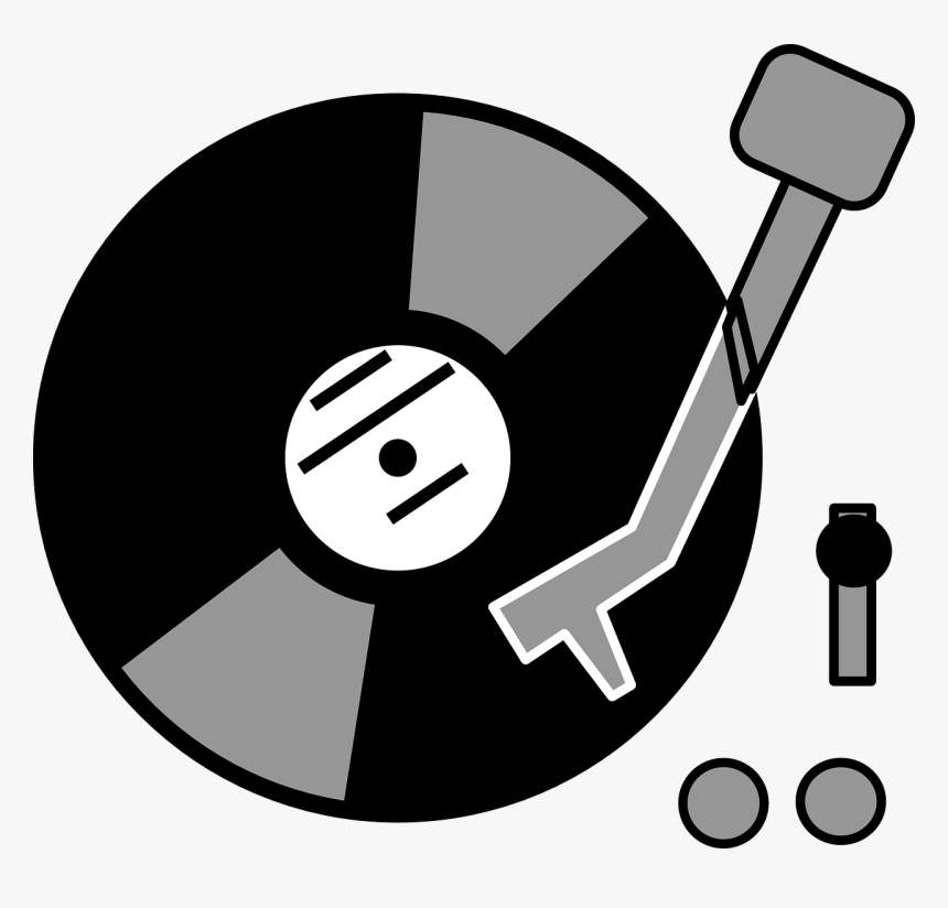 Record Player Clipart Google - Vinyl Record Player Clipart, HD Png Download, Free Download