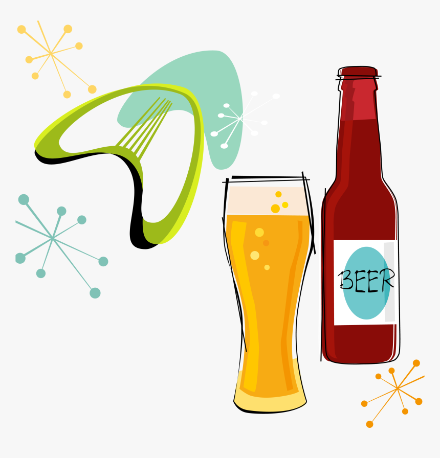 Clip Art Beer Can Drawing - Alcohol Png Vector, Transparent Png, Free Download