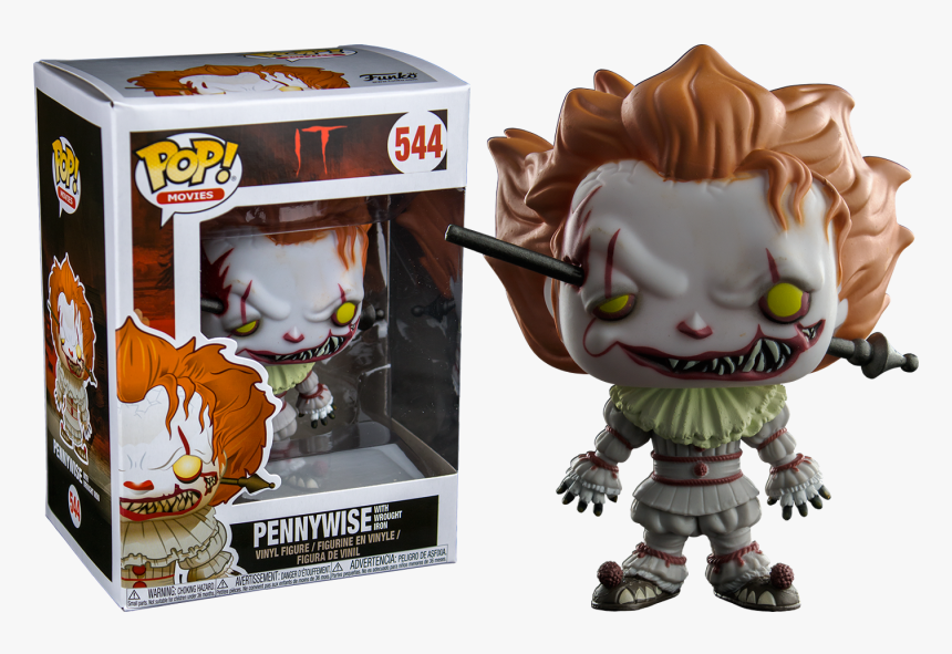 Funko Pop Pennywise With Wrought Iron, HD Png Download, Free Download