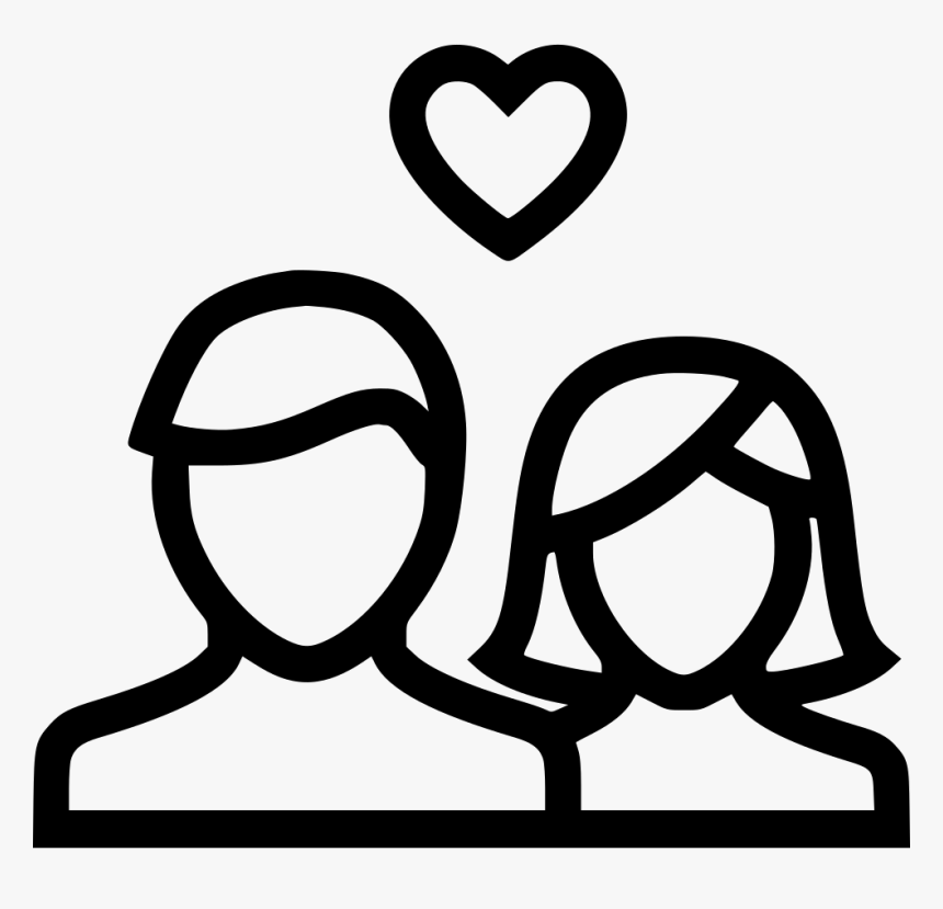 Couple Icon Free Download Png Couple Svg - Gambar Icon Love Png, Transparent Png, Free Download