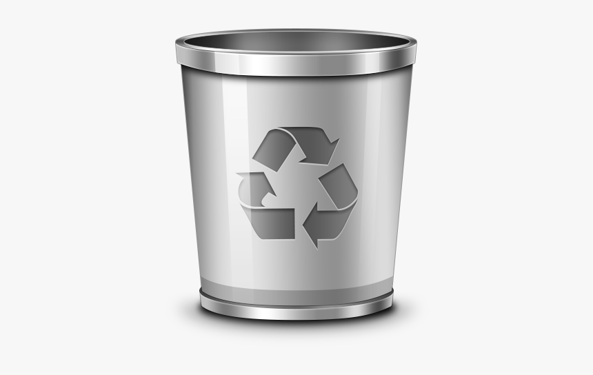 Trash Recycling Bin Waste Container Icon - Trash Can Transparent Background, HD Png Download, Free Download