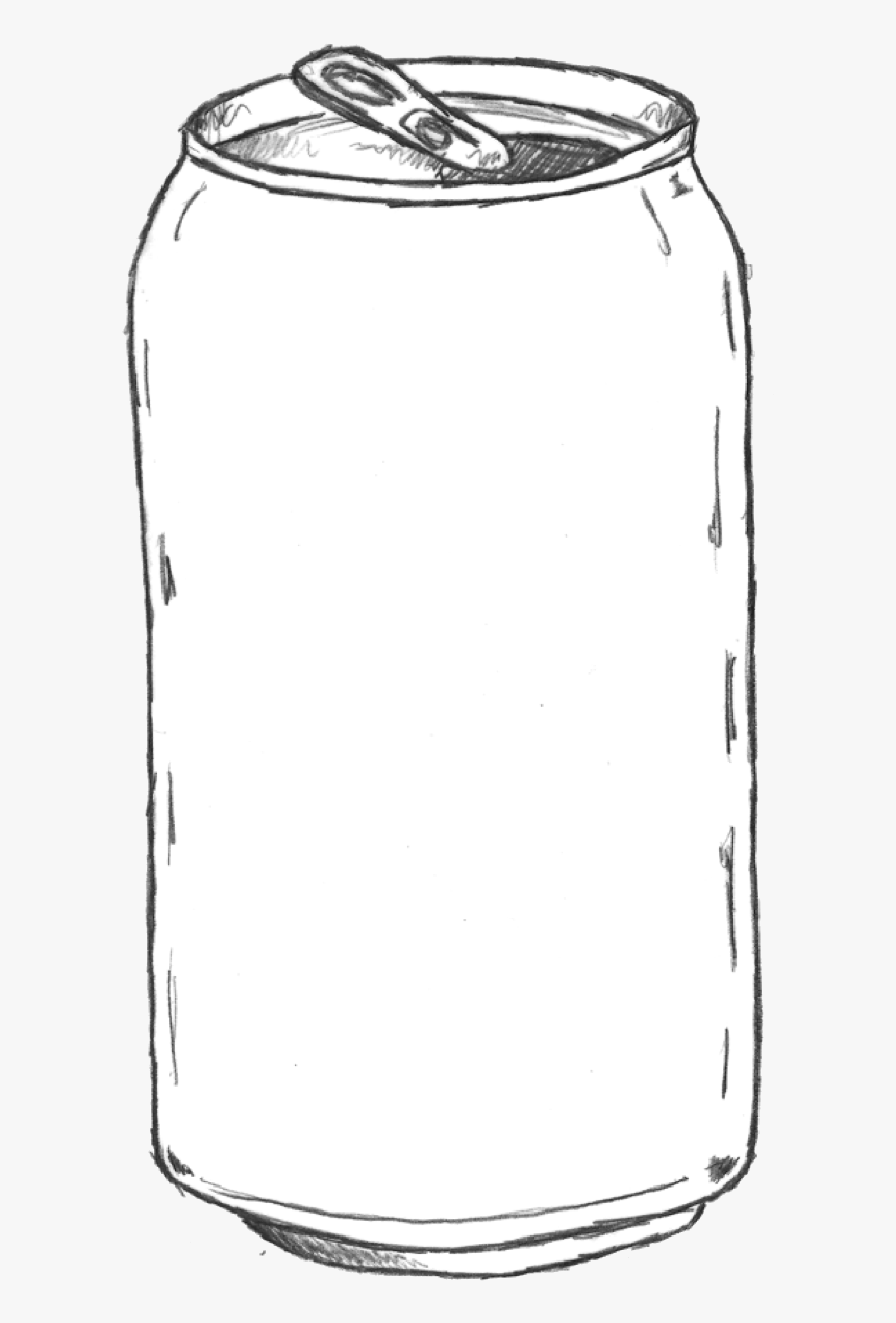 Beer Can Drawing Png, Transparent Png, Free Download