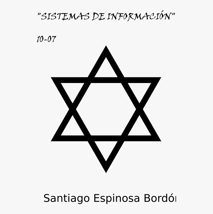 Transparent Simbolos Png - Star Of David Blue, Png Download, Free Download