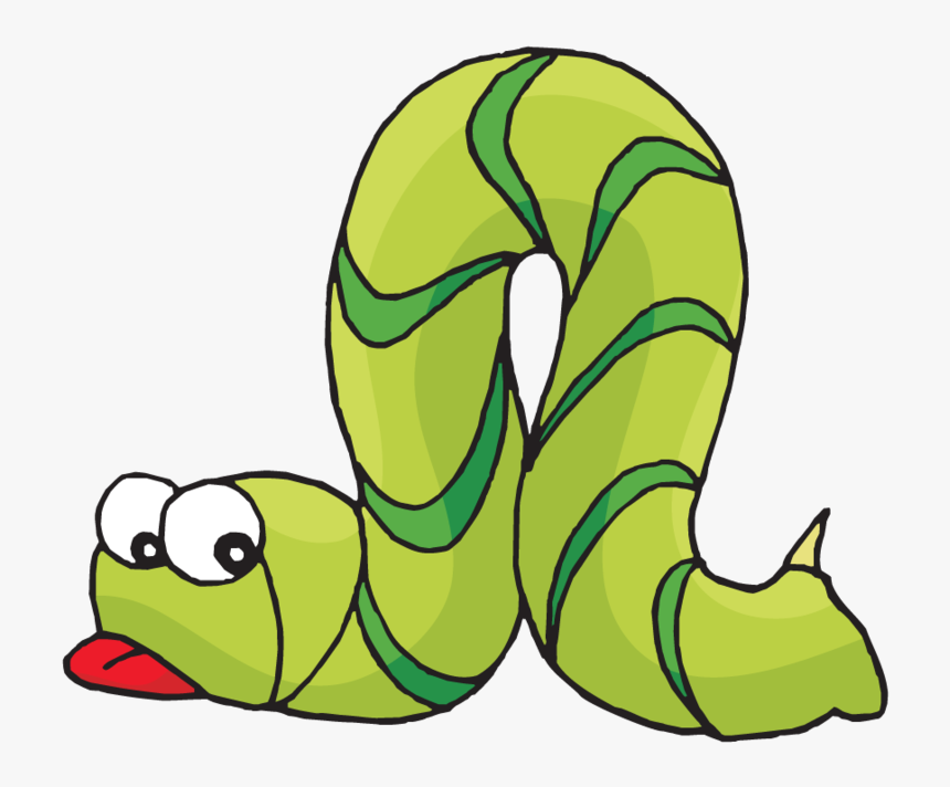 Transparent Larva Png - Dibujos A Color De Un Gusano, Png Download, Free Download