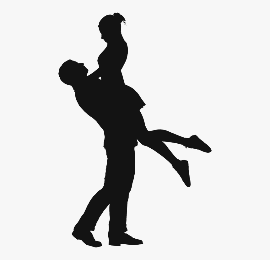 Dance,dancer,silhouette - People Silhouette Couple Png, Transparent Png, Free Download