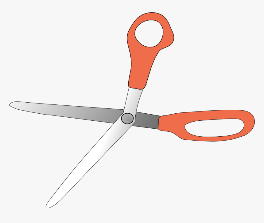 Scissors Wide Open - Scissors Clip Art, HD Png Download, Free Download
