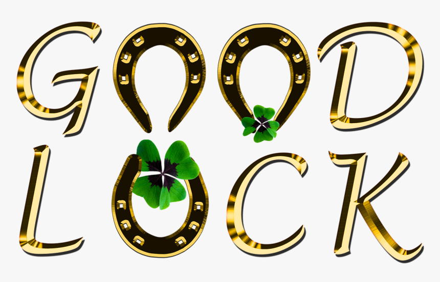 Good Luck Golden Symbol - Good Luck Transparent, HD Png Download, Free Download