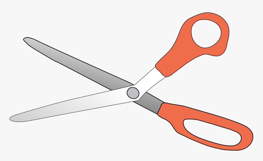 Scissors, Shears, Cut, Tool, Sharp, Trim, Cutting - Cutting Tools Clip Art, HD Png Download, Free Download