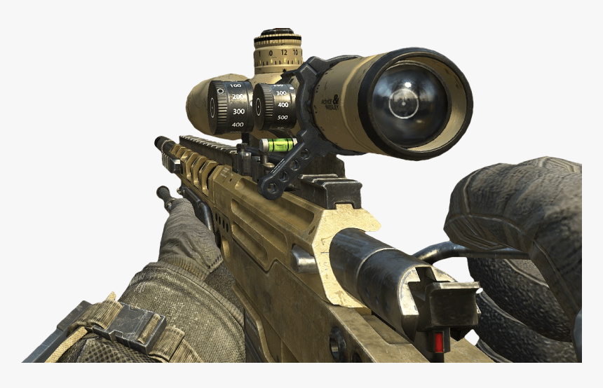 Sniper Png - Black Ops 2 Sniper Png, Transparent Png, Free Download