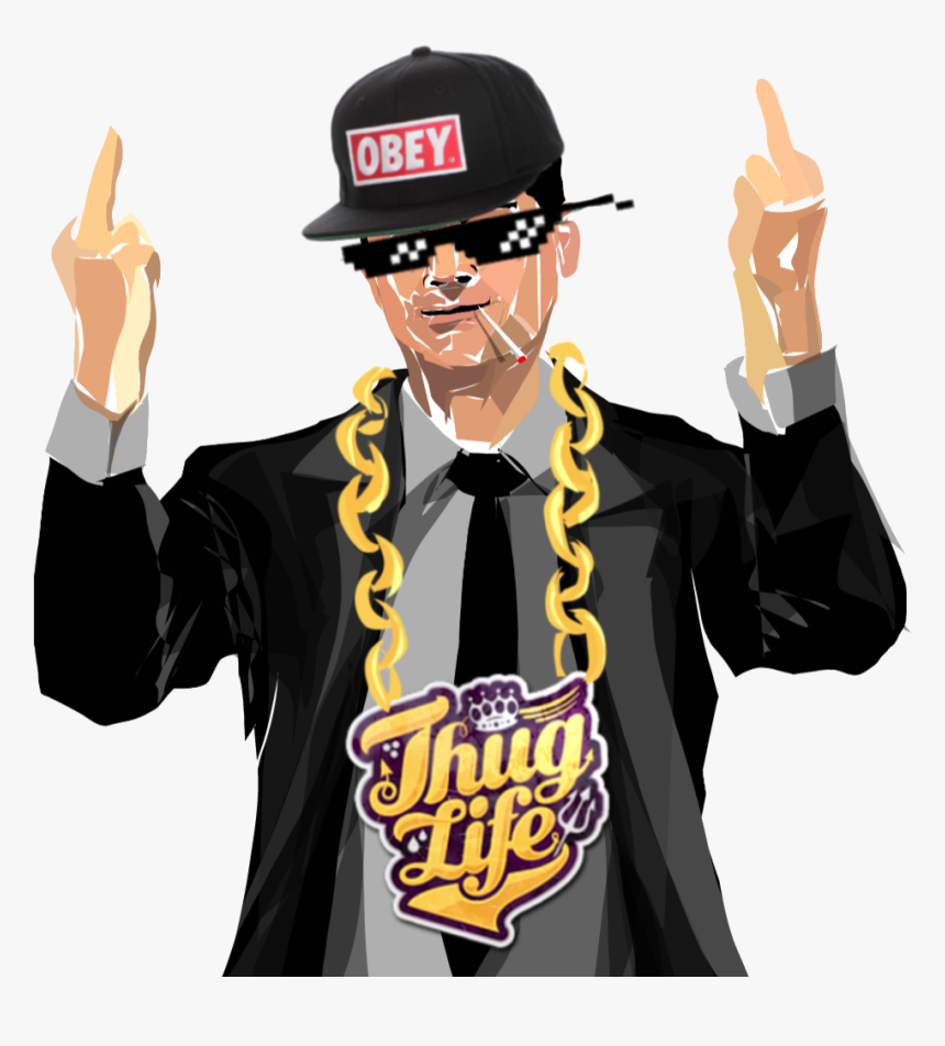 Transparent Thug Life Clipart - Ben Shapiro Thug Life, HD Png Download, Free Download