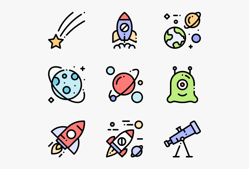 Space - Icon Space Ship Png, Transparent Png, Free Download