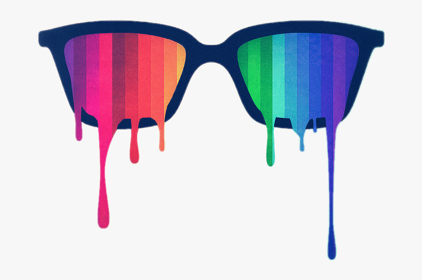Transparent Thug Life Shades Png - Love Wins Rainbow - Spectrum Pride Hipster Nerd Glasses, Png Download, Free Download