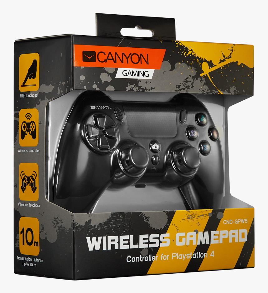 Canyon Wireless Gamepad With Touchpad For Ps4, HD Png Download, Free Download