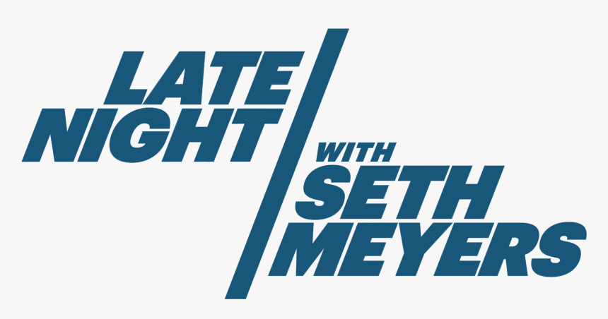 Late Night With Seth Meyers - Late Night With Seth Meyers Logo, HD Png Download, Free Download