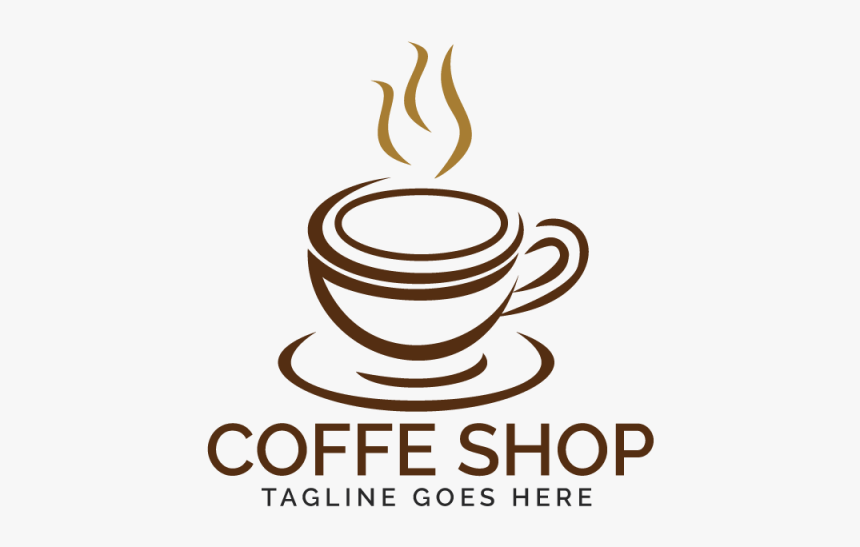 Coffee Shop Logo Design - Logo For Coffe Shop, HD Png Download, Free Download