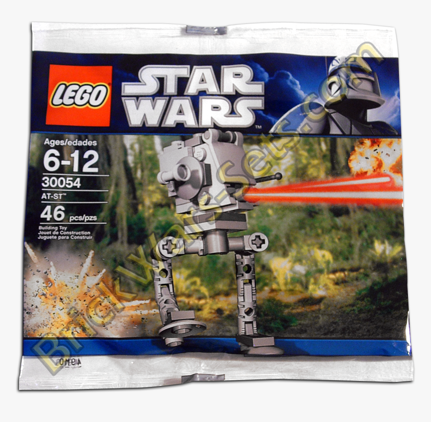 Lego 30054 Mini At-st - Star Wars Read Along Books, HD Png Download, Free Download