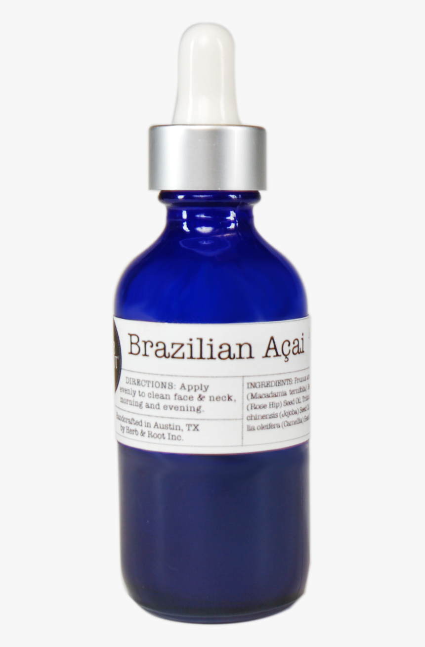 Brazilian Açai Antioxidant Serum - Glass Bottle, HD Png Download, Free Download