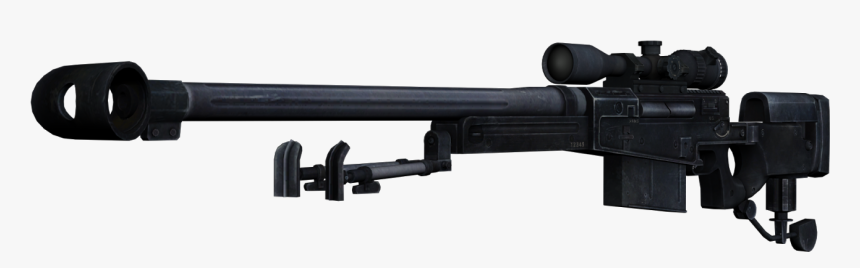 Aw 50 Sniper Rifle - Sniper Rifle, HD Png Download, Free Download