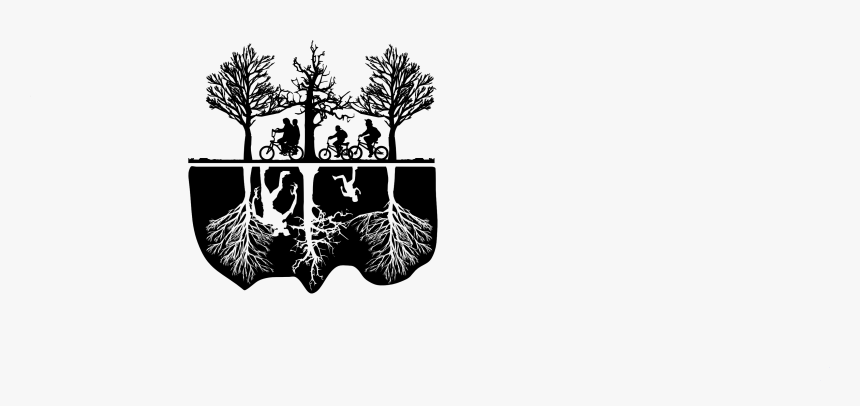 Netflix, Personal Use, Bicycles Trees Upside Down - Dead Tree Clip Art, HD Png Download, Free Download