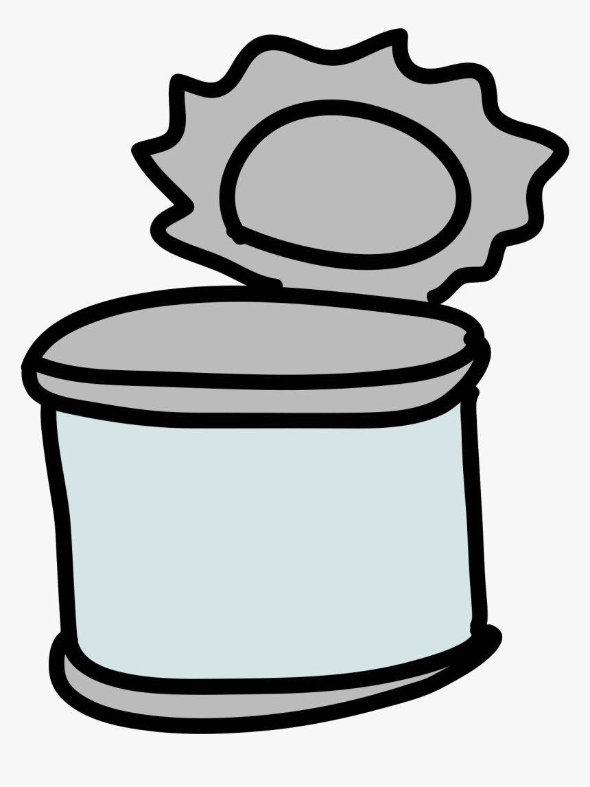 clipart tin can