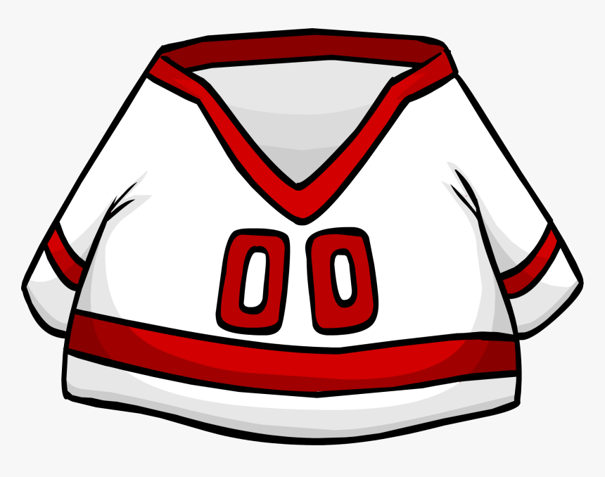 Official Club Penguin Online Wiki - Club Penguin Red Hockey Jersey Png, Transparent Png, Free Download
