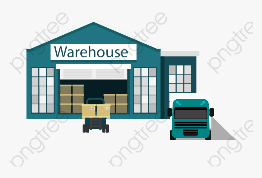 Vector Warehouse Truck, Truck Clipart, Truck, Vector - Warehouse Png, Transparent Png, Free Download