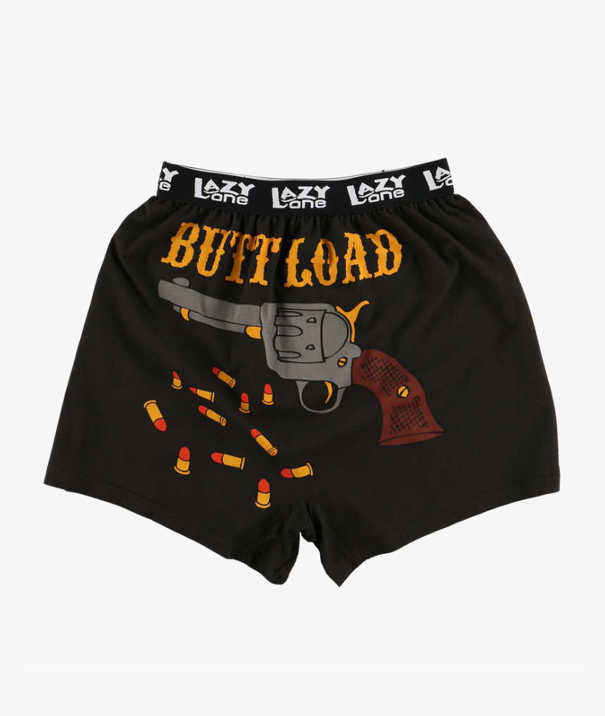 Men"s Funny Boxer Image - Butt Load Gun Men's, HD Png Download, Free Download