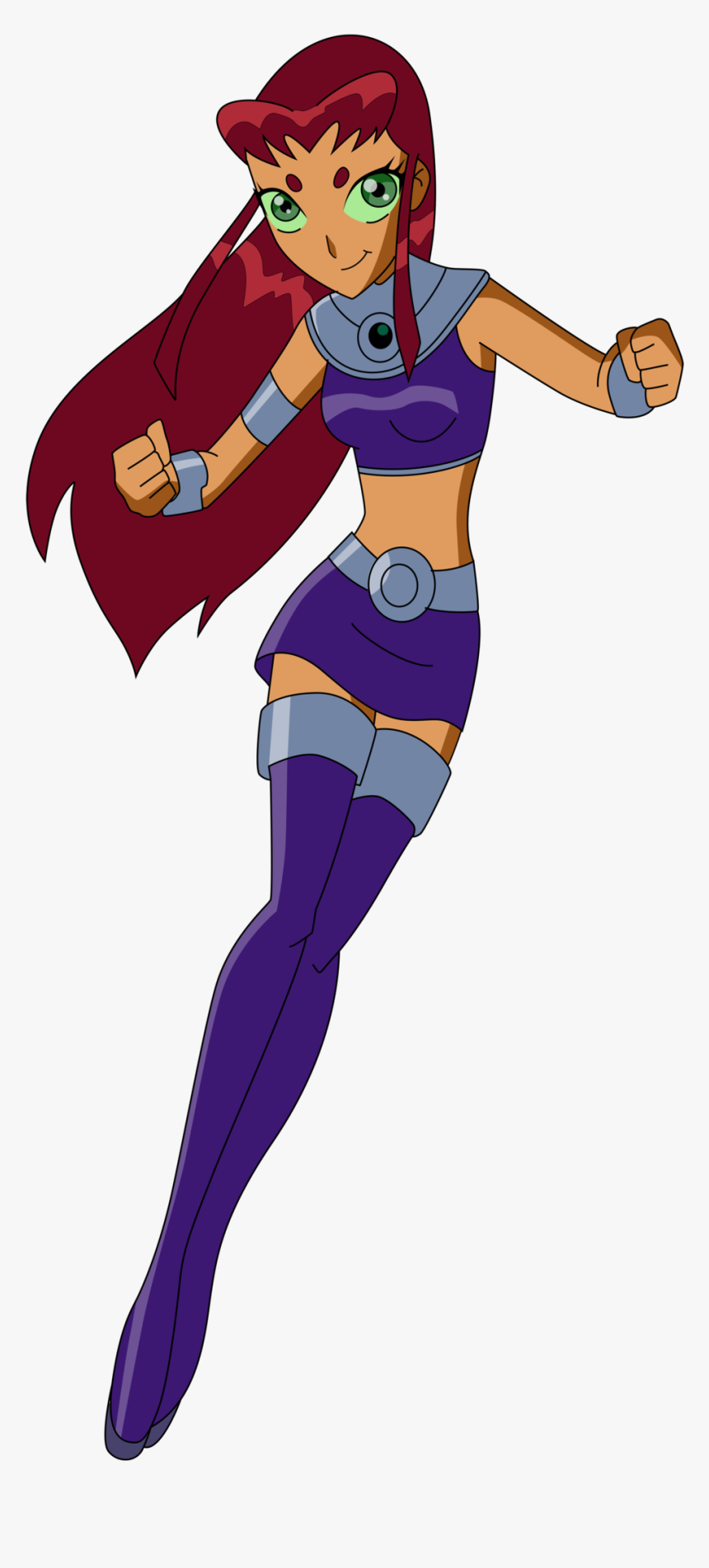 Starfire Teen Titans Png , Png Download - Starfire Teen Titans 2003, Transparent Png, Free Download